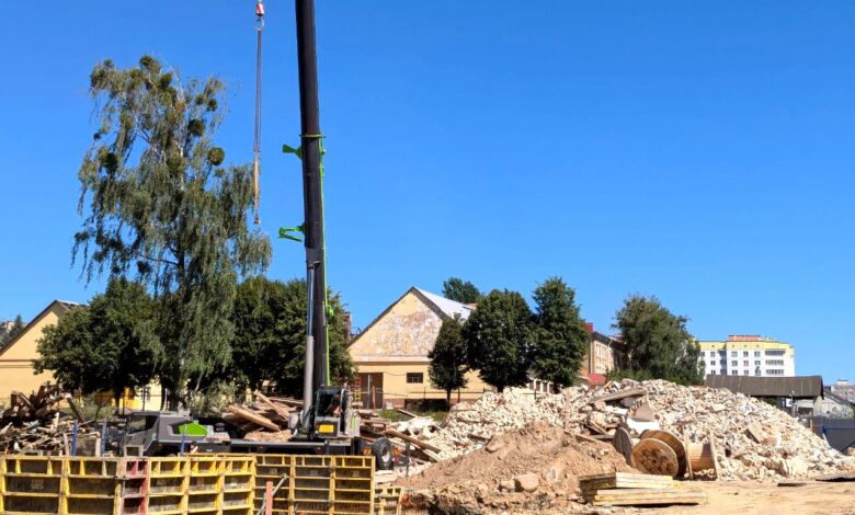 В Гродно на месте бывших царских