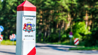 С 16 июля в Латвию на белорусских номерах не пустят