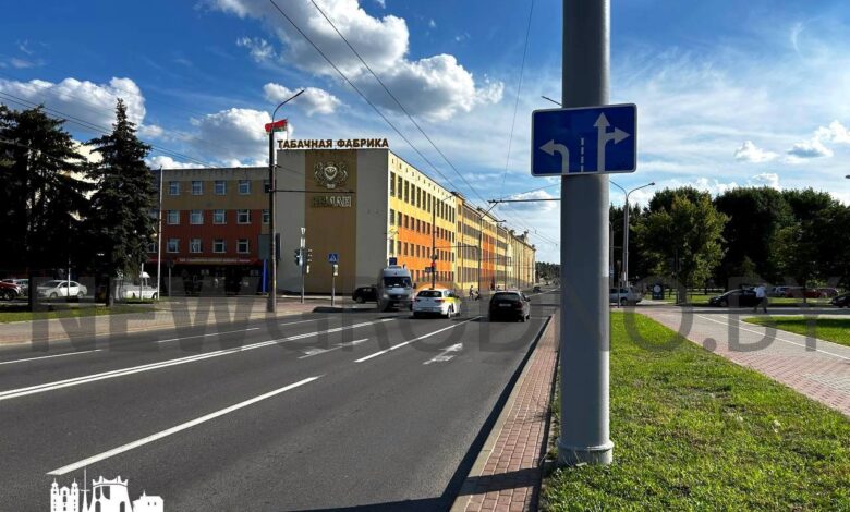 На перекрестке у табачки изменили