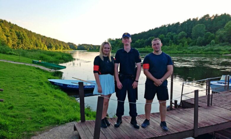 Милиция Гродно с помощью дрона ищет нарушителей на пляже