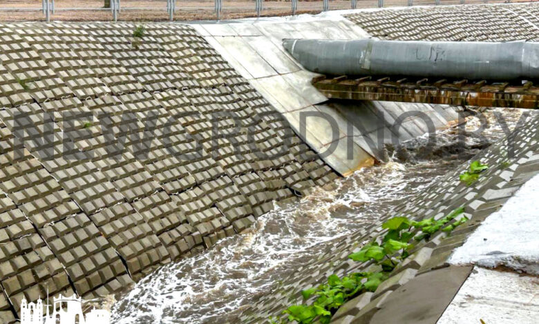 Городничанка снова подмыла берег