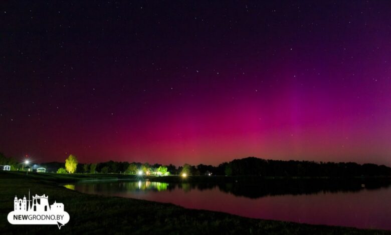 Ночью над Гродно прошел звездный дождь