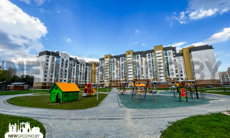 В Гродно на месте военного городка