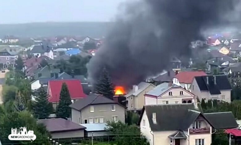 В МЧС рассказали о пожарах в Гродно за сутки