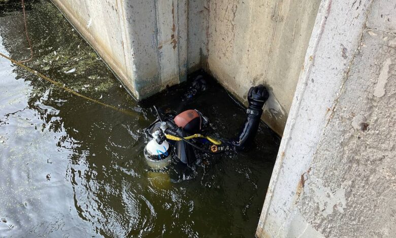 Оборудование Гродненской ГЭС проверили водолазы