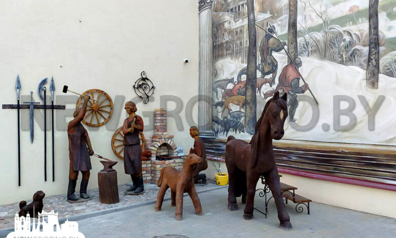 Необычная инсталляция