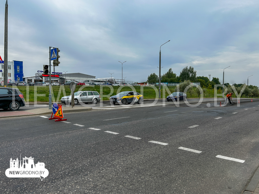 В Гродно обновляют покрытие