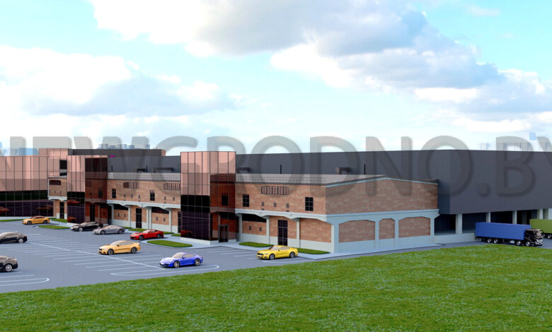 Как будет выглядеть торгово-складской комплекс