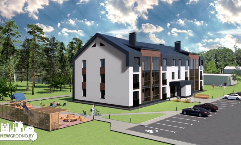 В Фабричном начали возведение