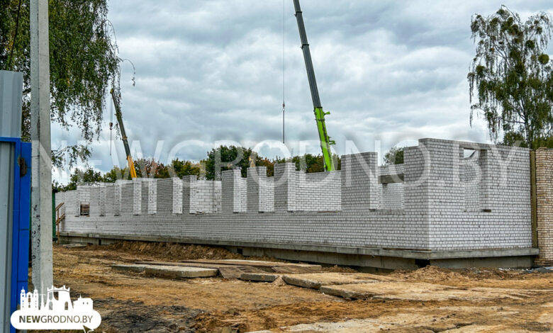 Как идет строительство на месте бывших