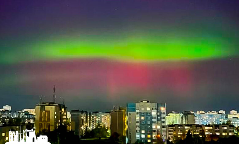 Вечером в Гродно было красиво