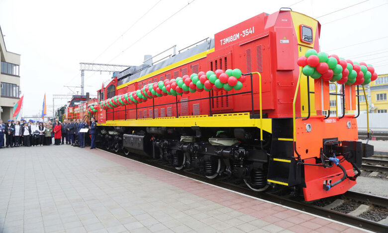 Белорусская железная дорога приобретет в России свыше тридцати новых тепловозов.