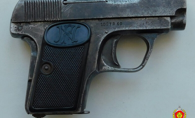 Белорус обнаружил 120-летний «Браунинг»