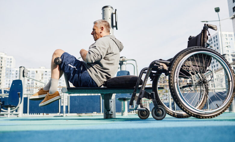 спортивный комплекс для детей с ограниченными возможностями.