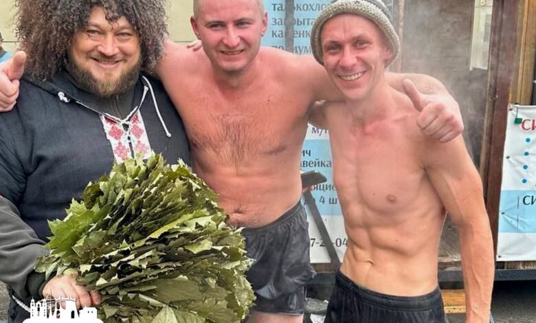 Горячий фоторепортаж с банного