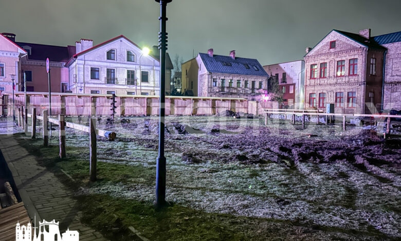 В центре Гродно еще одна стройка