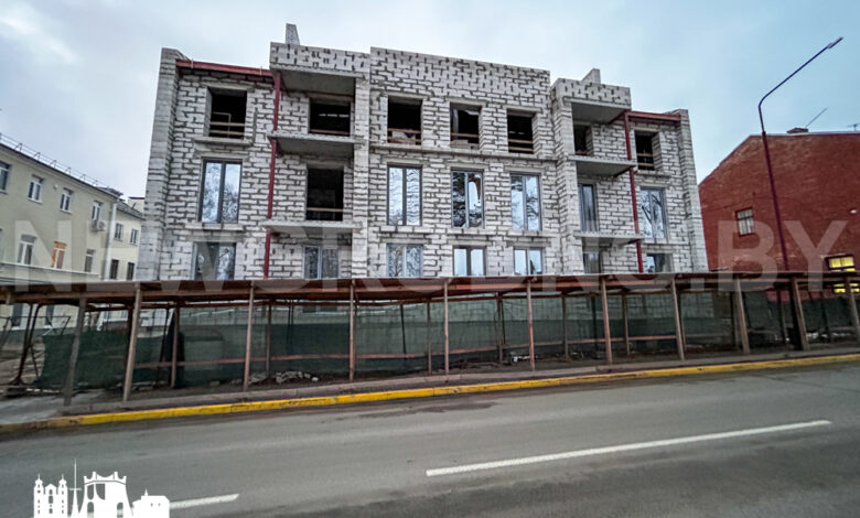 В центре Гродно построили жилой