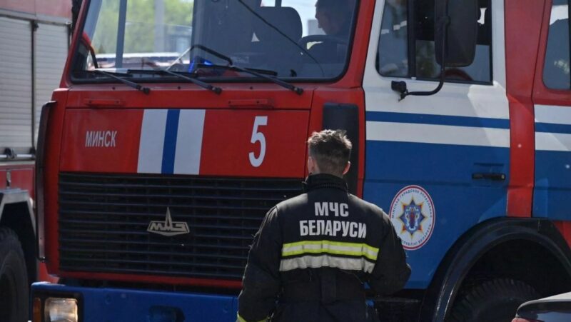 После пожара под Молодечно