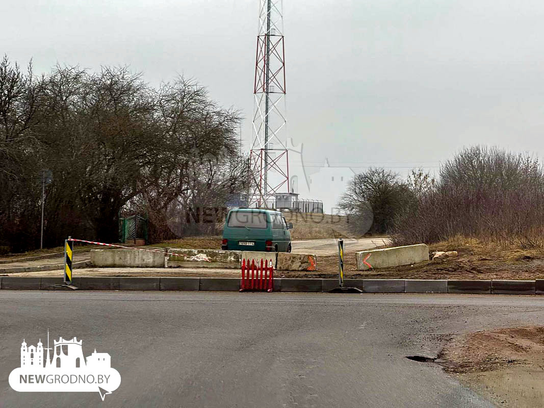 В Гродно на улице Старомалыщинской снова начались работы 