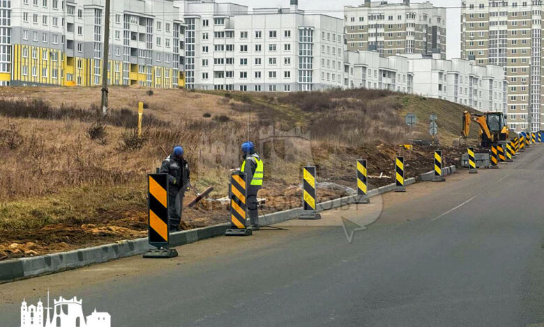 В Гродно на улице Старомалыщинской снова начались работы