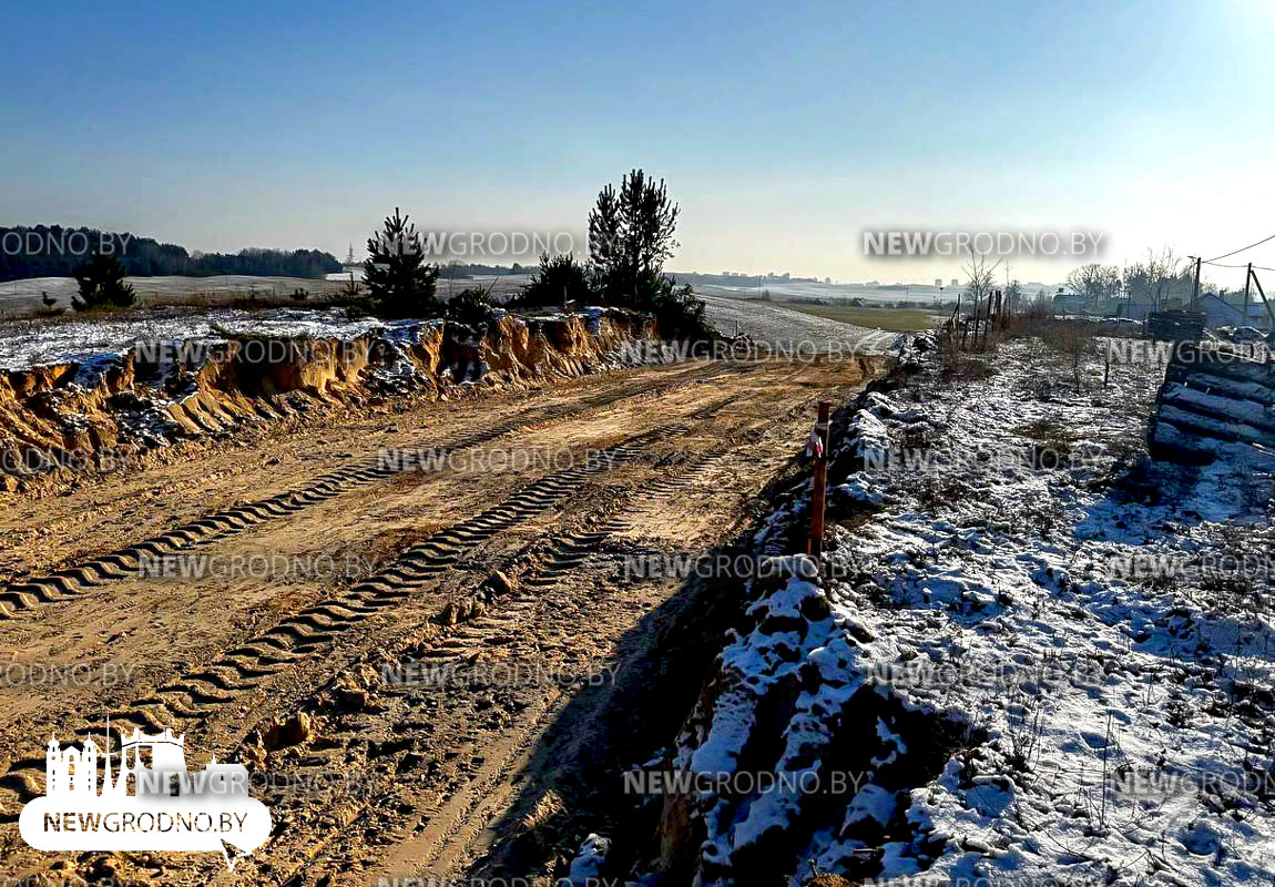 В Зарице продолжают строить новые дороги