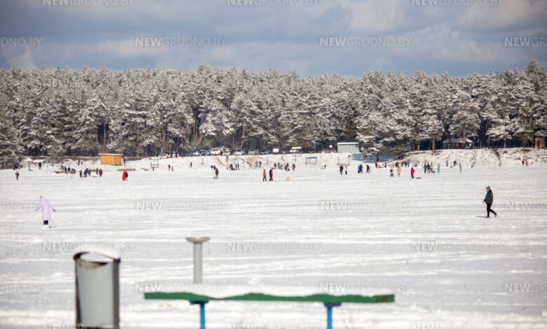 Рыбалка, коньки, хоккей