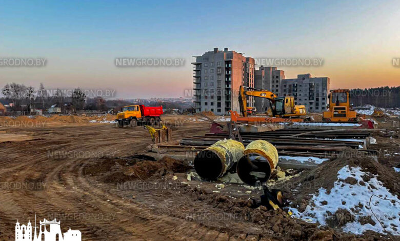 В Гродно напротив Пышков строят