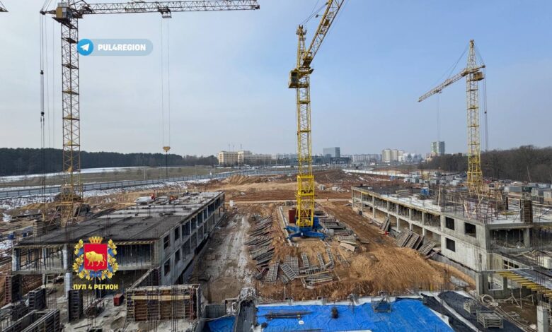 Как идёт строительство новой больницы в Гродно