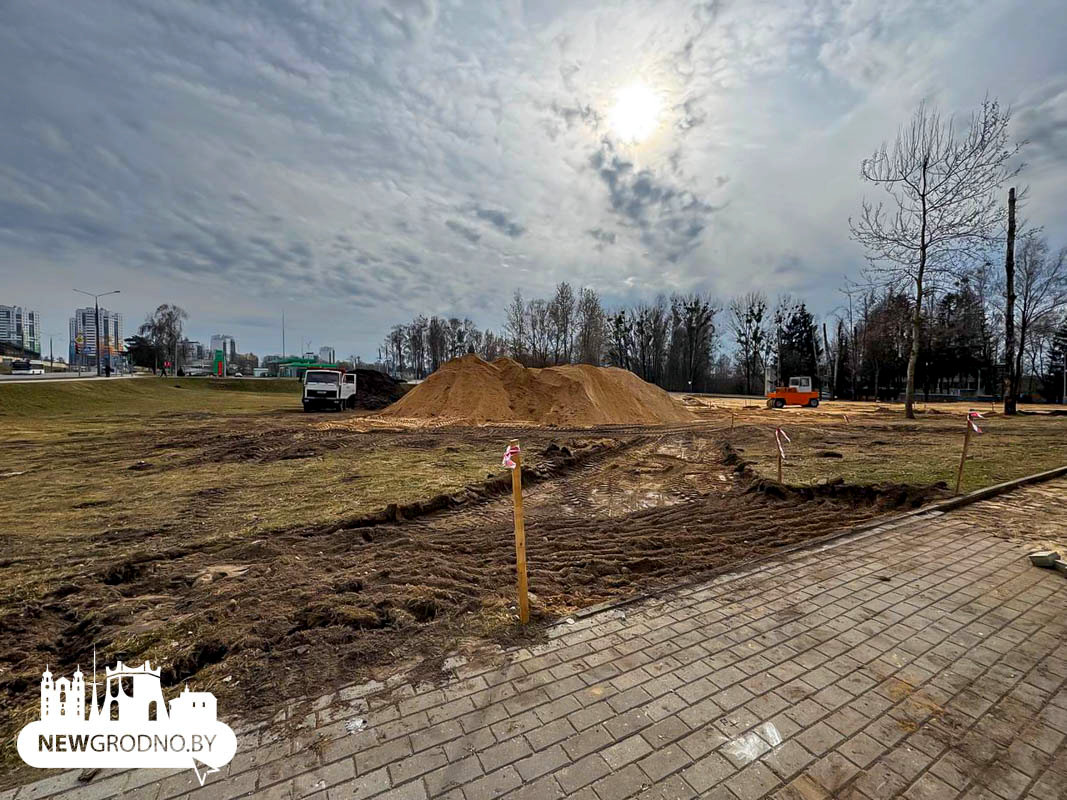 В Гродно продолжают реконструкцию мемориального