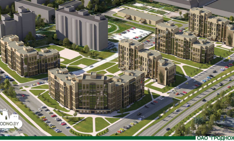 В самом центре Гродно построят современный жилой квартал