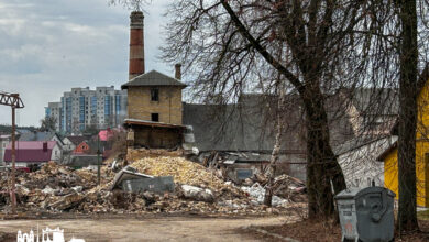 В центре Гродно снесли небольшу