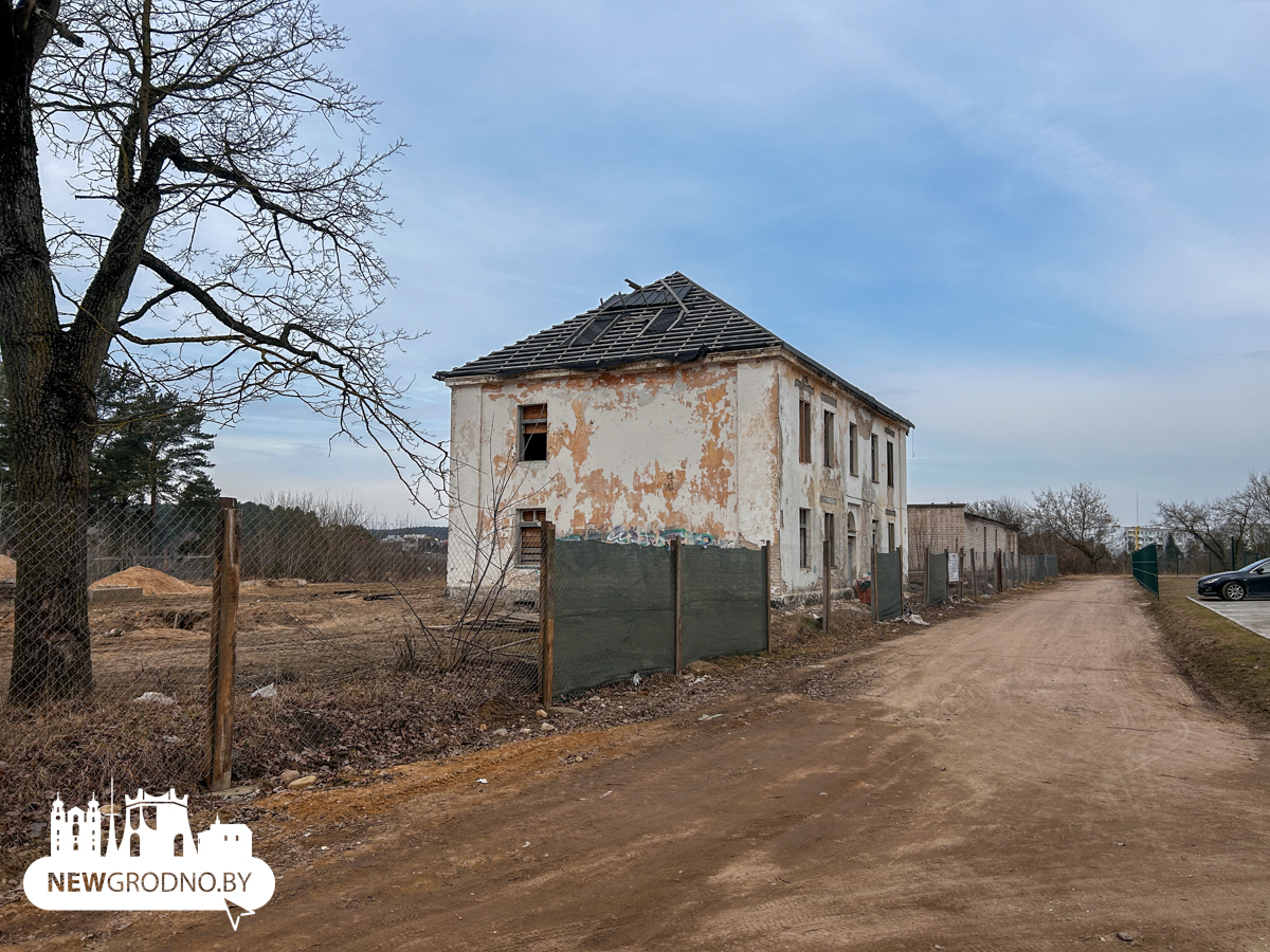 Жилой район строят в Гродно