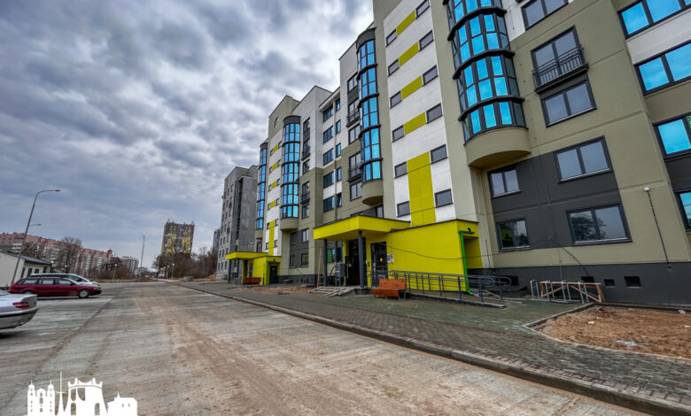 Жилой район строят в Гродно