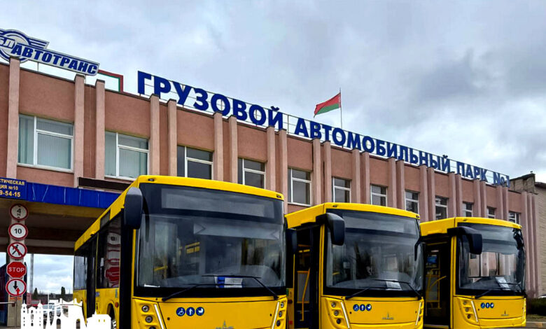 В Гродно приехали три новых автобуса