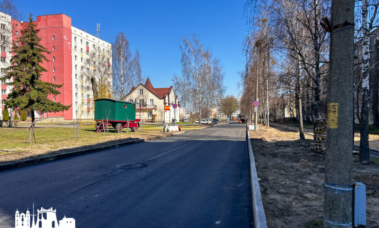 В Гродно дорожники взялись за улицу Гая