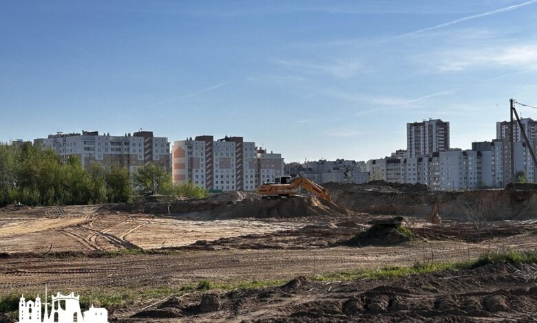 В Грандичах начали активно строить