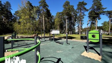 В Гродно готовится к открытию еще одна спортплощадка