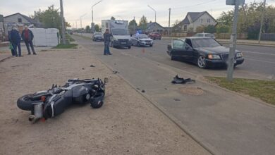 В Лиде погиб мотоциклист: мужчина разбился на городской дороге