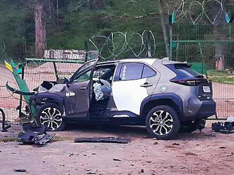Литовец на шеринговом авто