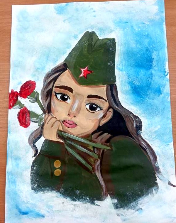 Детские рисунки представлены на выставке