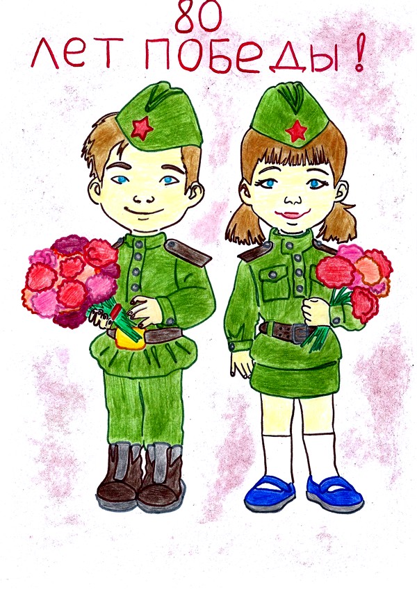 Детские рисунки представлены на выставке