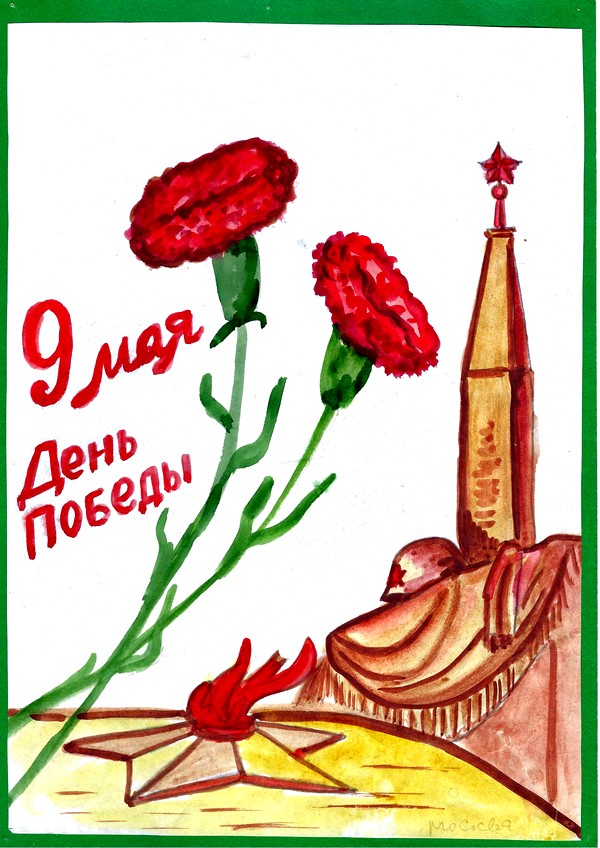 Детские рисунки представлены на выставке