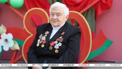 Ветеран из Гродно о том, как празднуют 9 Мая в ее большой семье
