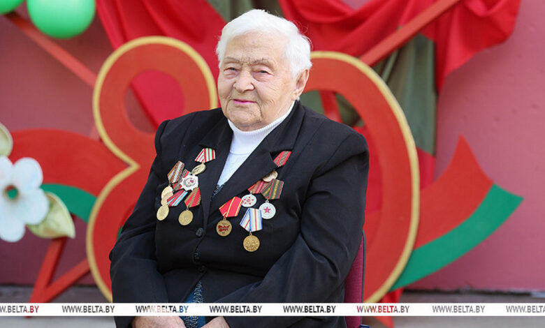 Ветеран из Гродно о том, как празднуют 9 Мая в ее большой семье