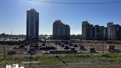 В новом жилом районе Гродно строят торговый центр