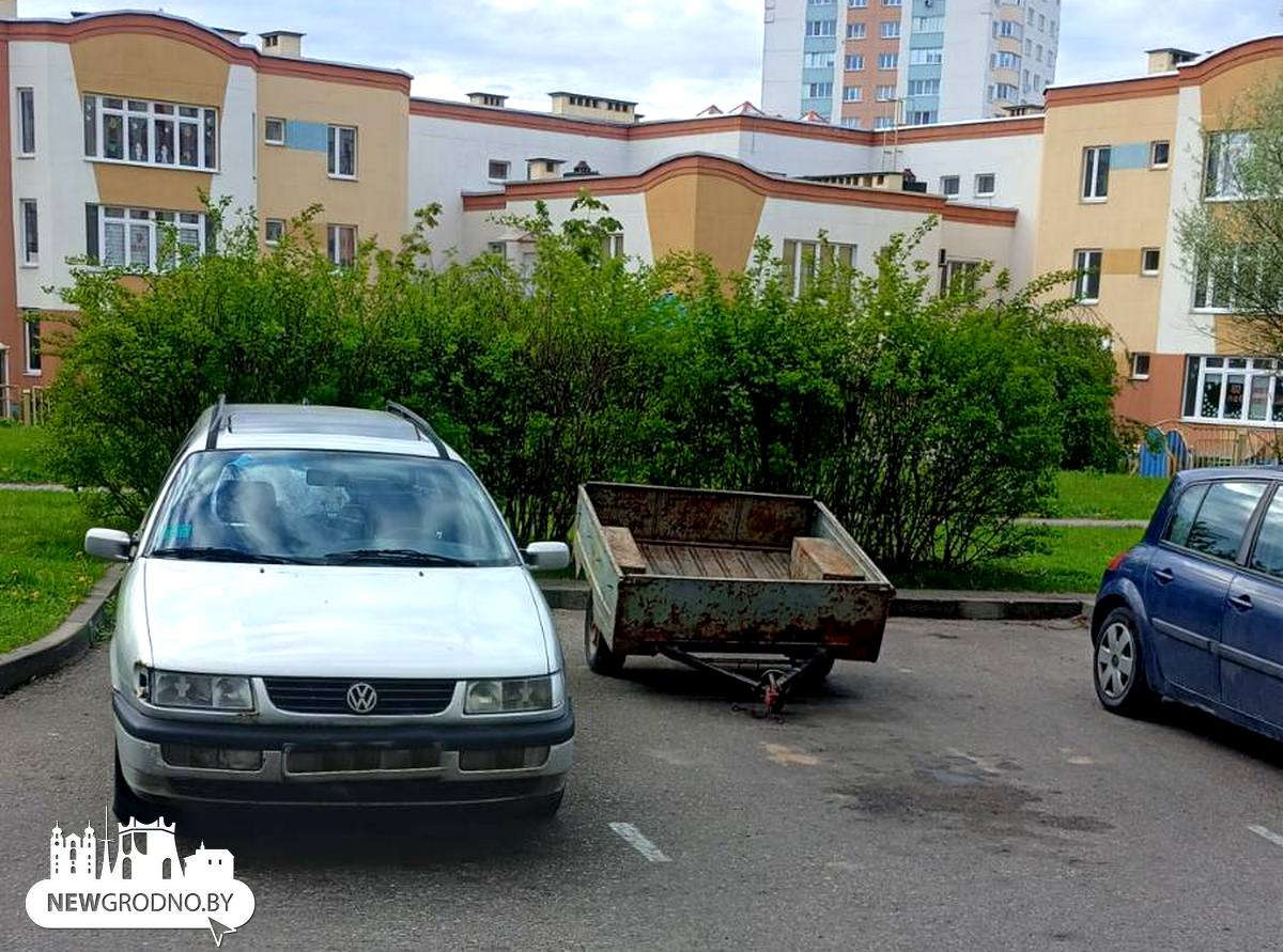 Оригинальная схема парковки Гродно