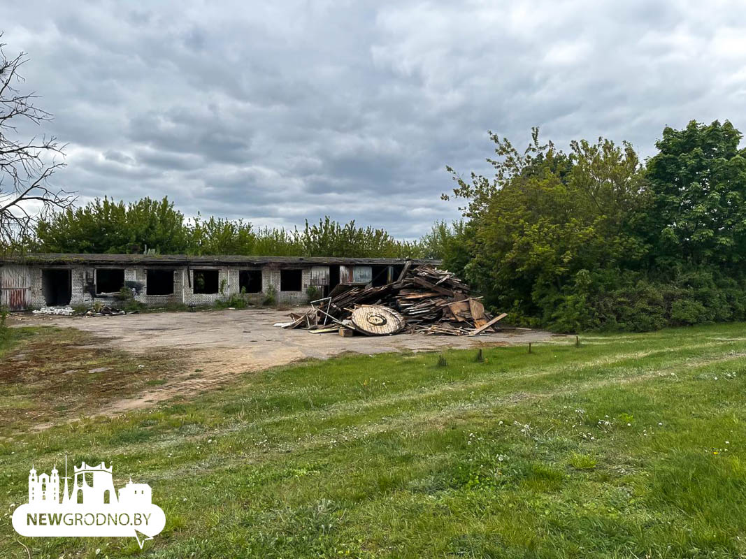 В самом центре Гродно начали строить