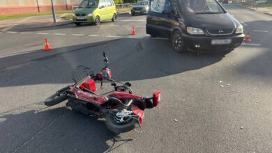 В Лиде легковушка сбила самокатчика