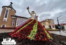 В Гродно появилась необычная скульптура
