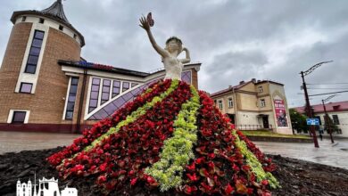 В Гродно появилась необычная скульптура